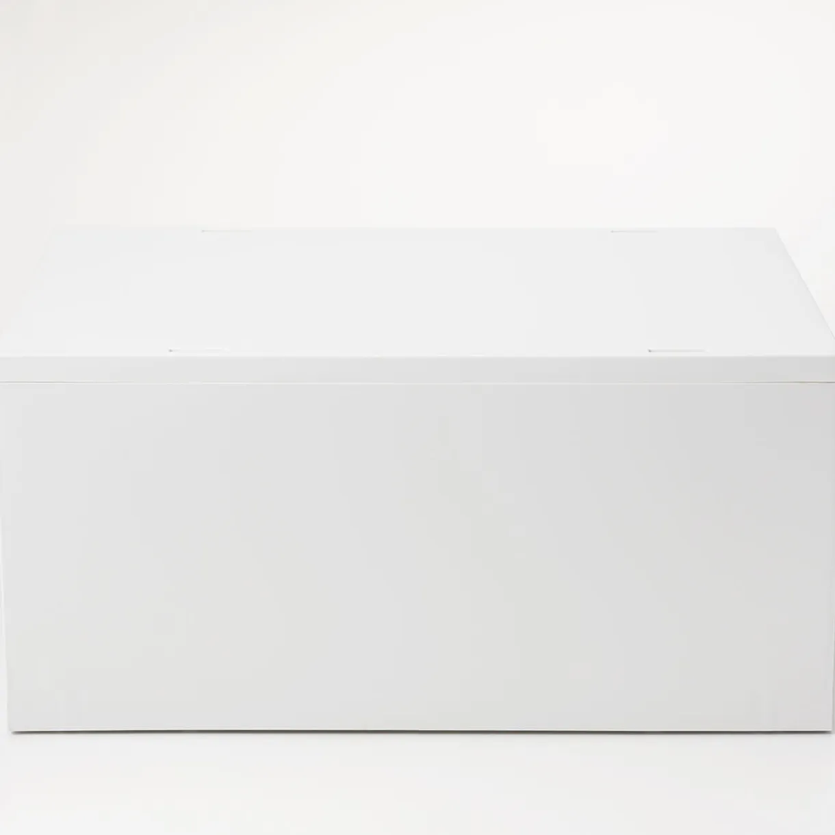 Tiroir en PP A4 gris blanc 2 compartiments L26 XP37X H17.5cm