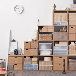 Tiroir en PP paysage 2 compartiments L37X P26X H9cm