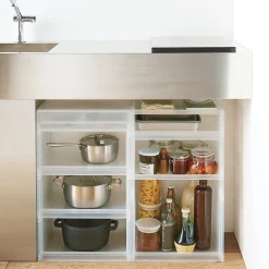 Tiroir en PP paysage 2 compartiments L37X P26X H9cm