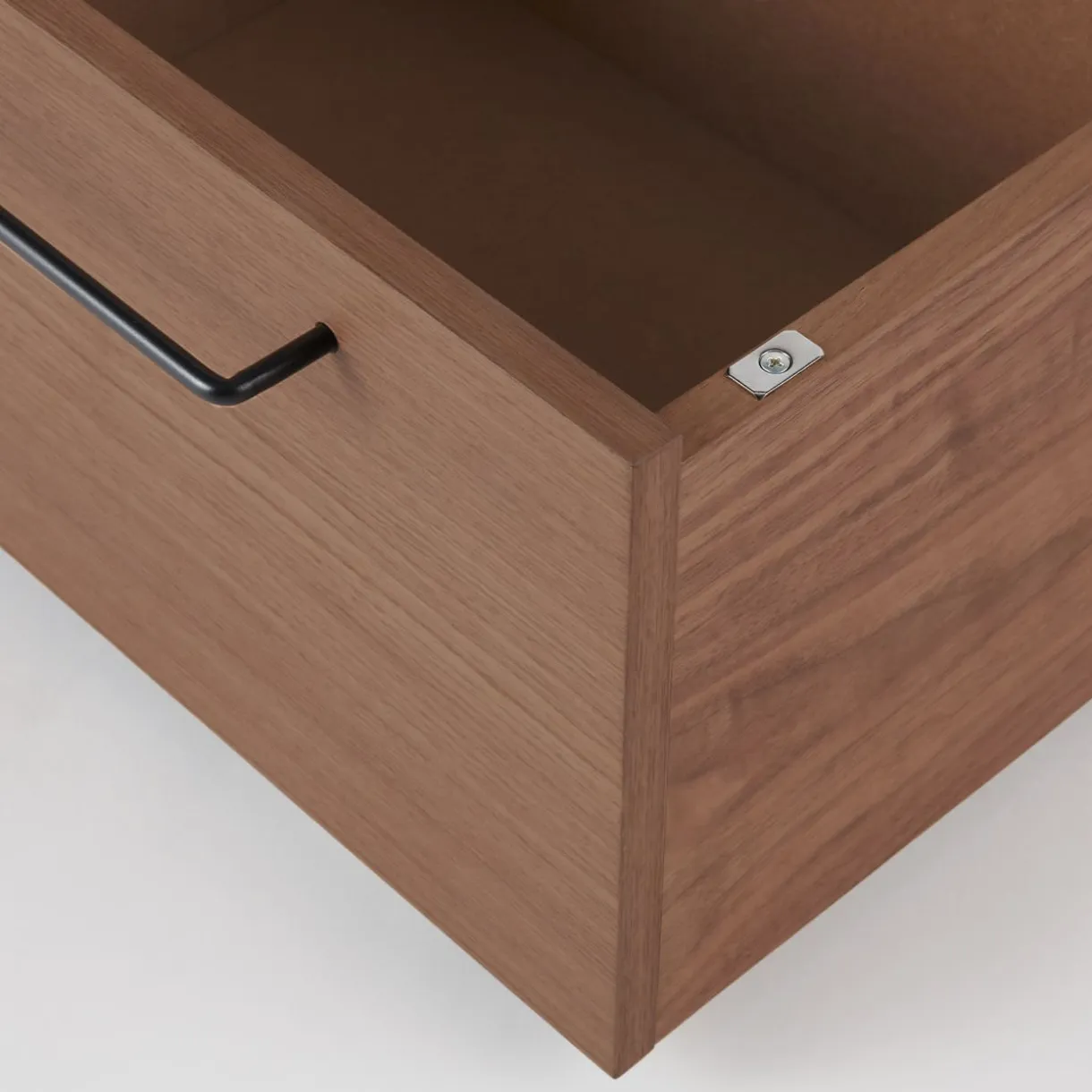 Tiroir pour lit plate‐forme en noyer