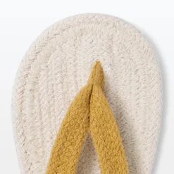 Tongs d'intérieur en coton mélangé