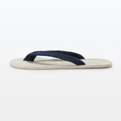 Tongs d'intérieur en coton mélangé