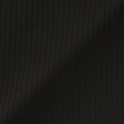 Top brassière court côtelé en coton pour femme