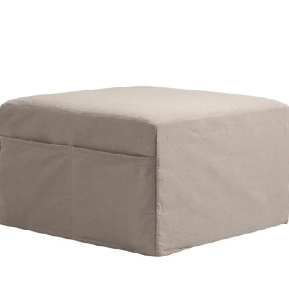 Trio en coton beige