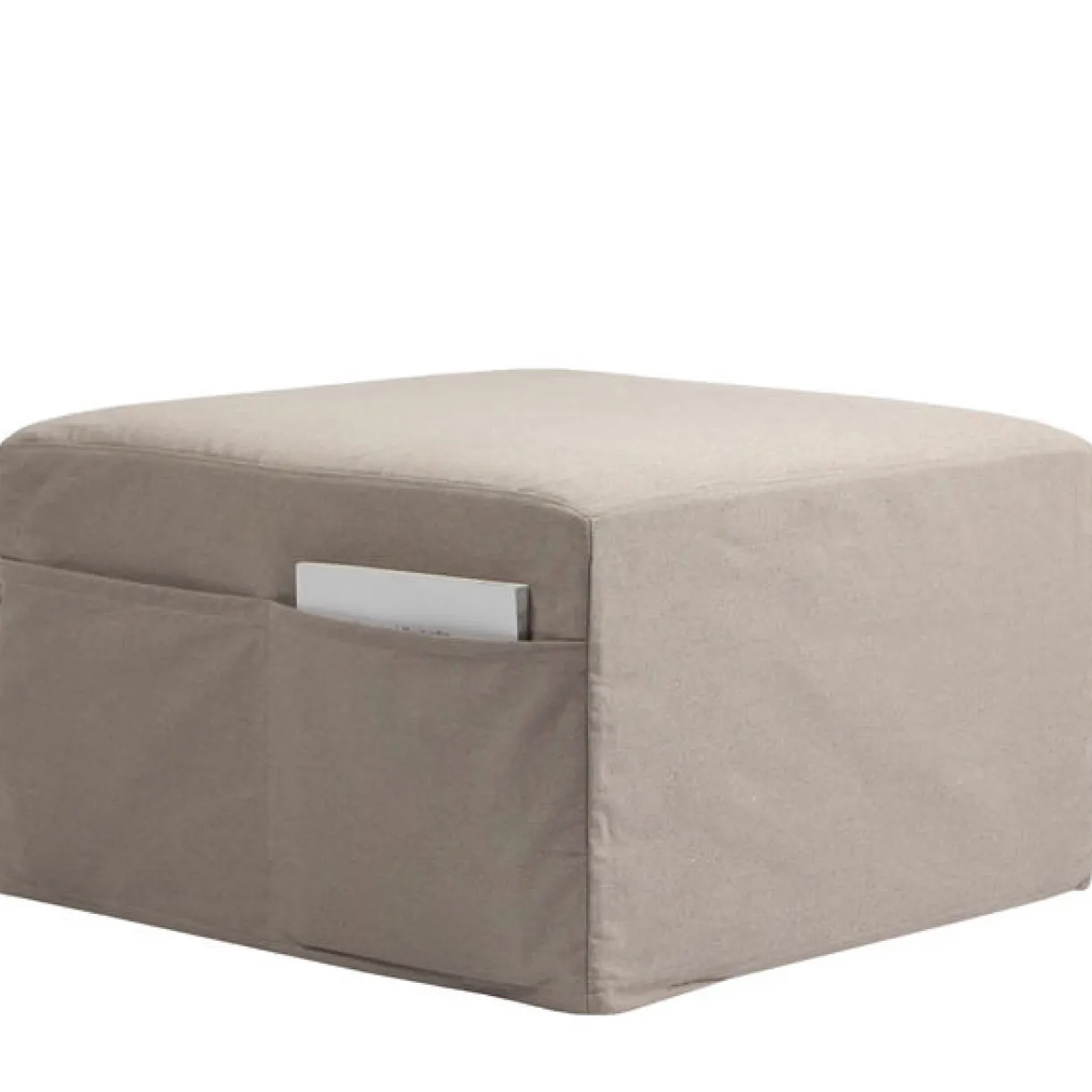 Trio en coton beige