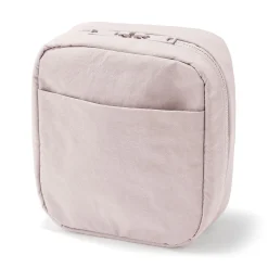 Trousse de maquillage à poser en nylon texturé