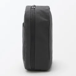 Trousse de maquillage à poser en nylon texturé