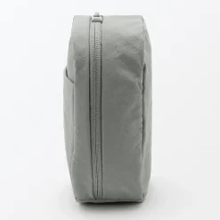 Trousse de maquillage à poser en nylon texturé