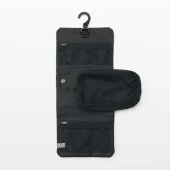 Trousse de toilette à suspendre avec poche amovible