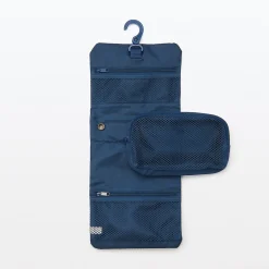 Trousse de toilette à suspendre avec poche amovible