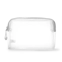 Trousse de toilette transparente ‐ Pochette de voyage 12 x 18,5 x 4 cm