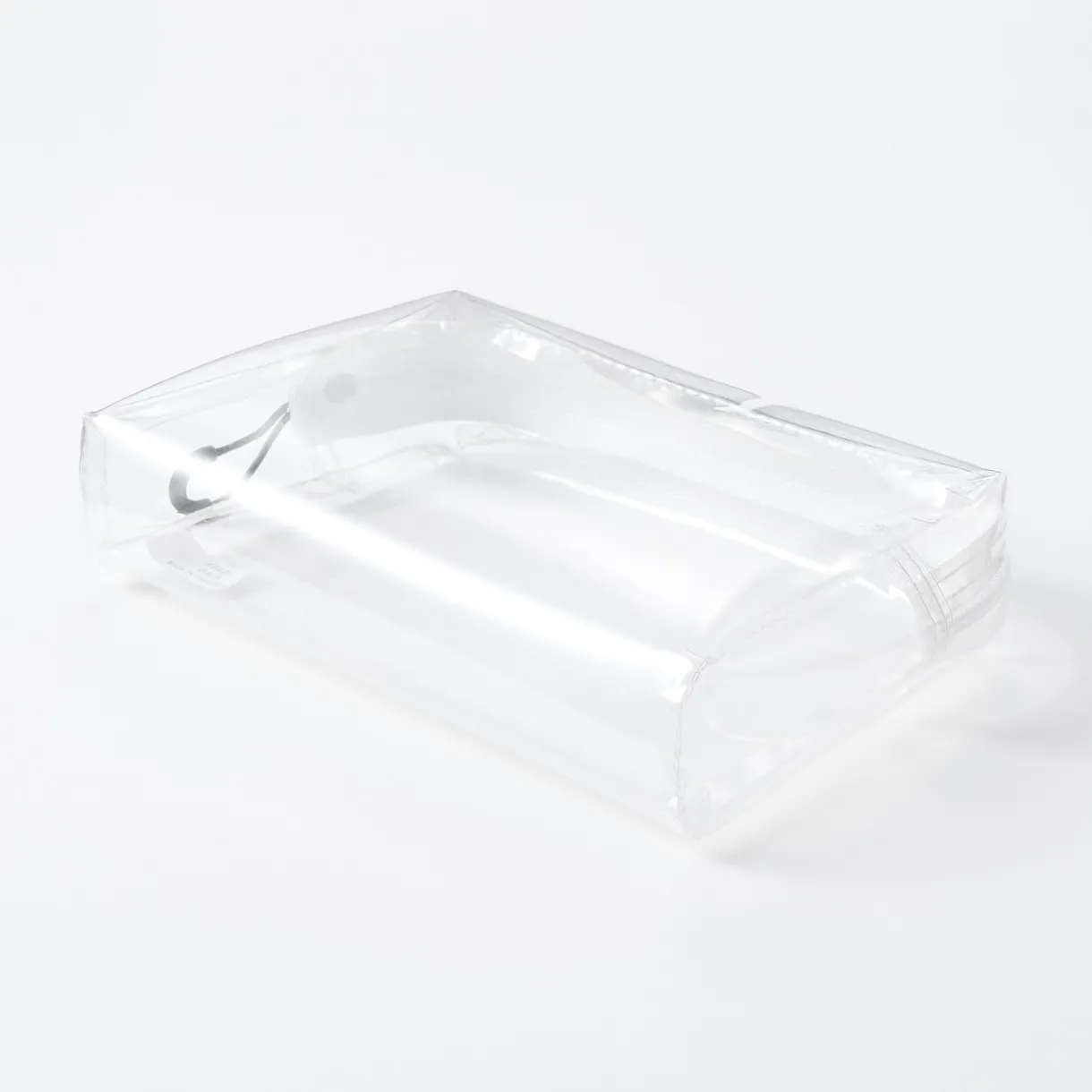 Trousse de toilette transparente ‐ Pochette de voyage 12 x 18,5 x 4 cm