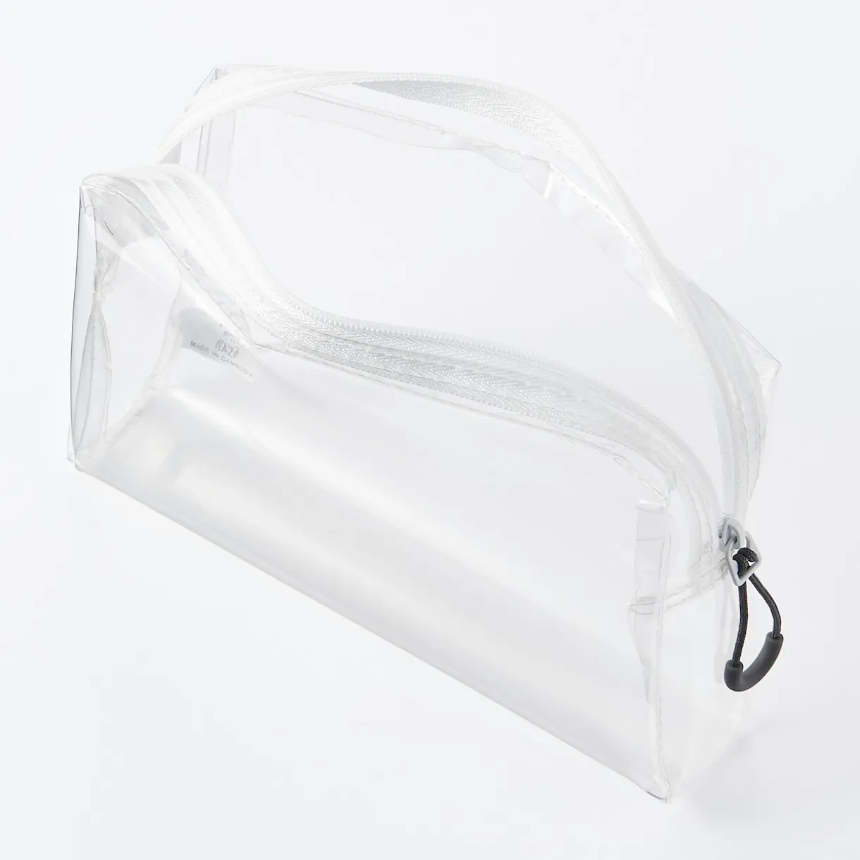 Trousse de toilette transparente ‐ Pochette de voyage 12 x 18,5 x 4 cm