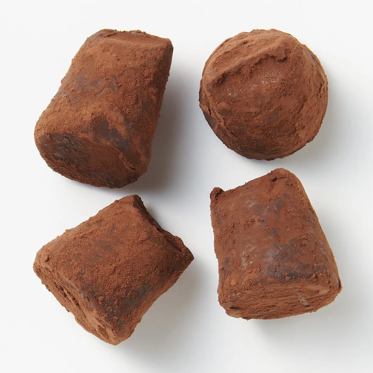 Truffes au cacao aromatisées au caramel‐beurre salé