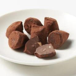 Truffes au cacao aromatisées au caramel‐beurre salé
