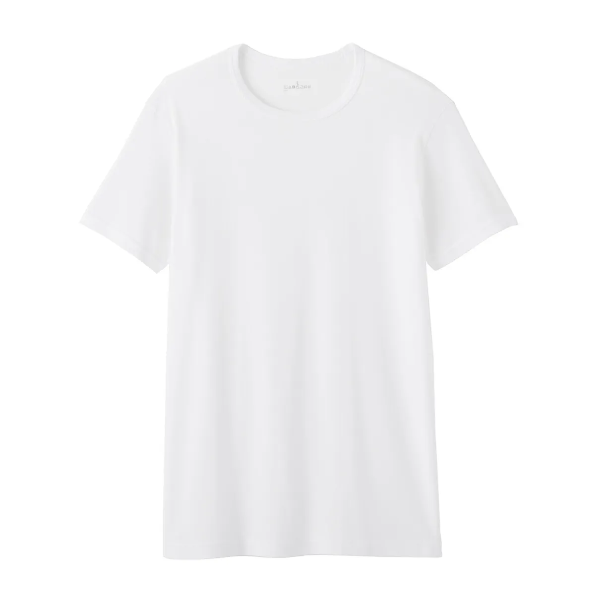 T‐shirt à col rond en coton respirant pour homme