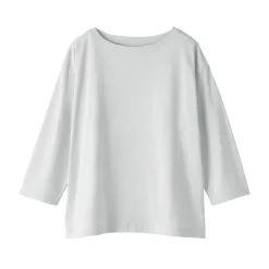 T‐shirt à manches 3/4 en coton mélangé pour femme