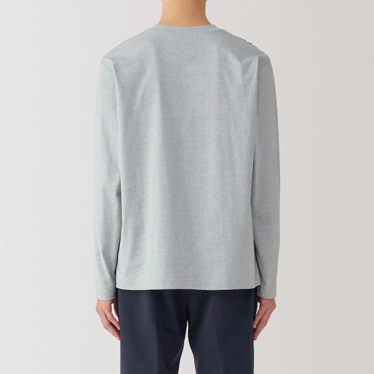 T‐shirt à manches longues en jersey pour homme