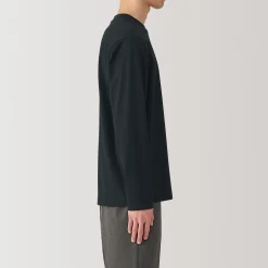 T‐shirt à manches longues en jersey pour homme