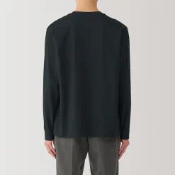 T‐shirt à manches longues en jersey pour homme