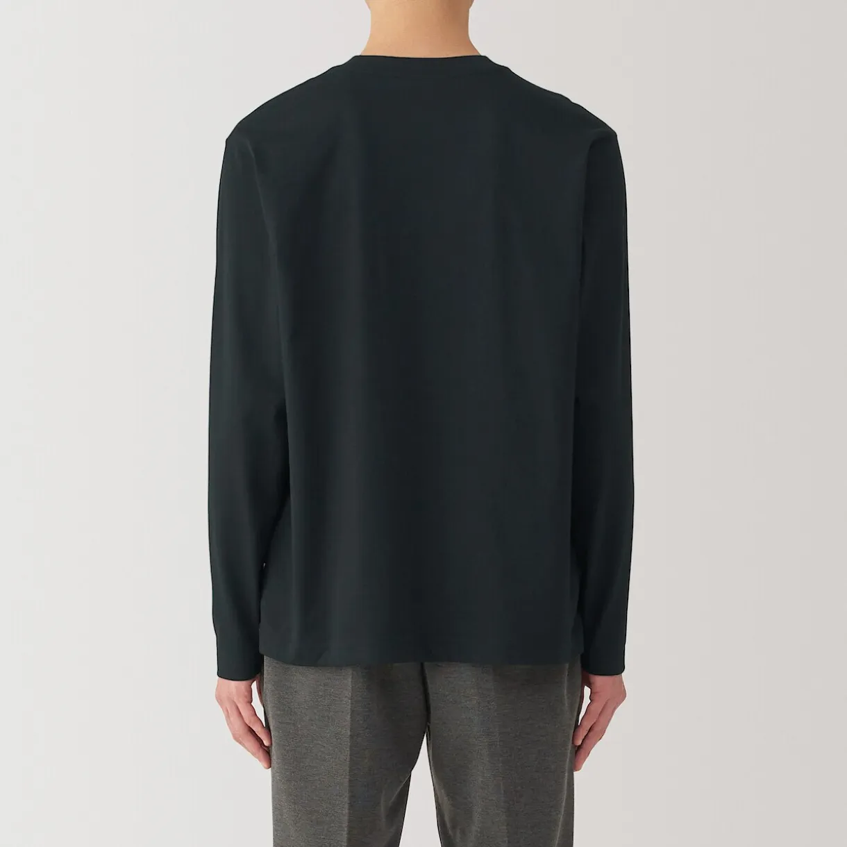 T‐shirt à manches longues en jersey pour homme