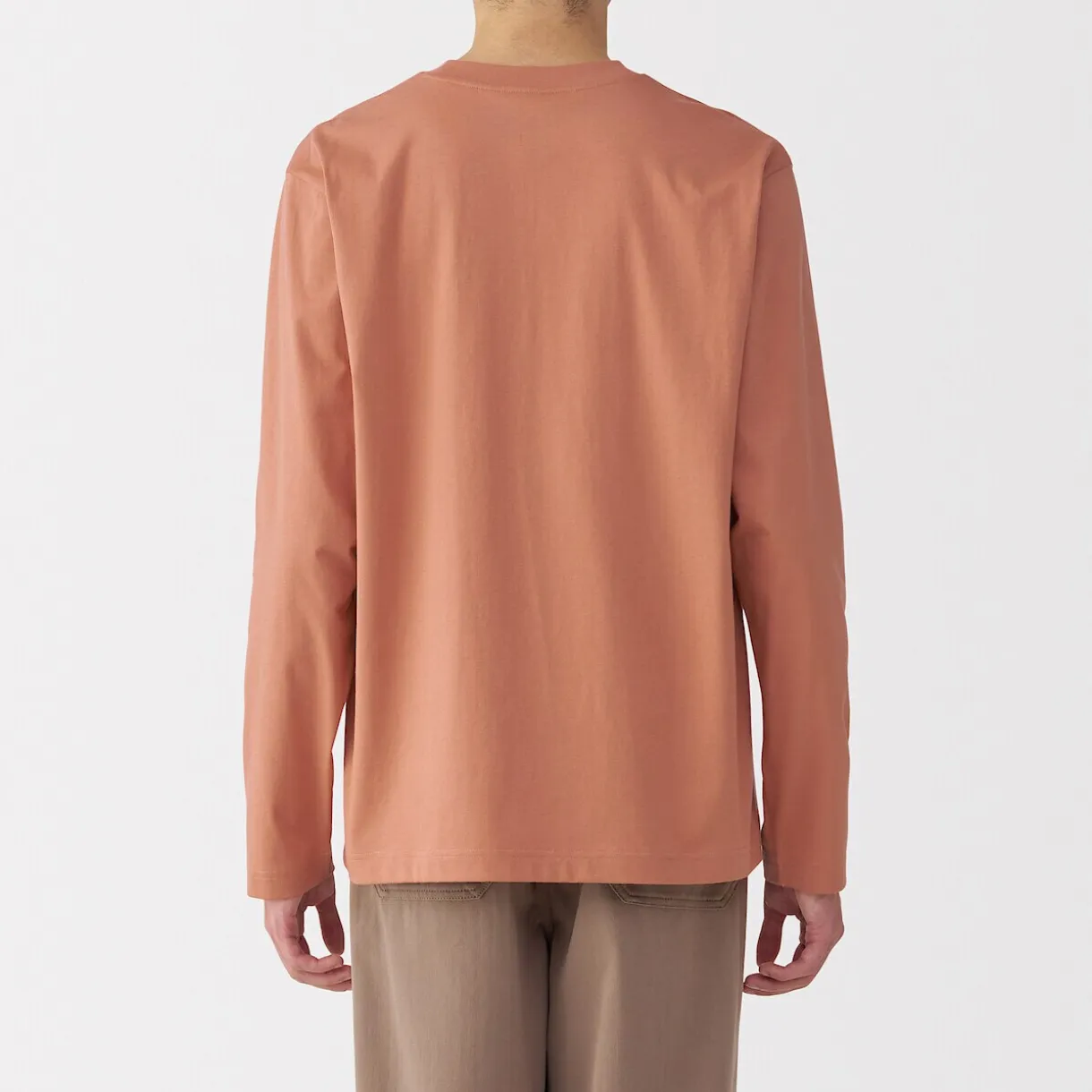 T‐shirt à manches longues en jersey pour homme