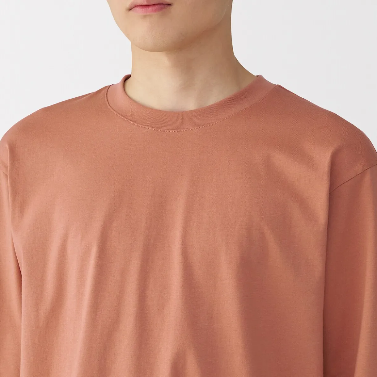 T‐shirt à manches longues en jersey pour homme