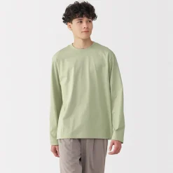 T‐shirt à manches longues en jersey pour homme