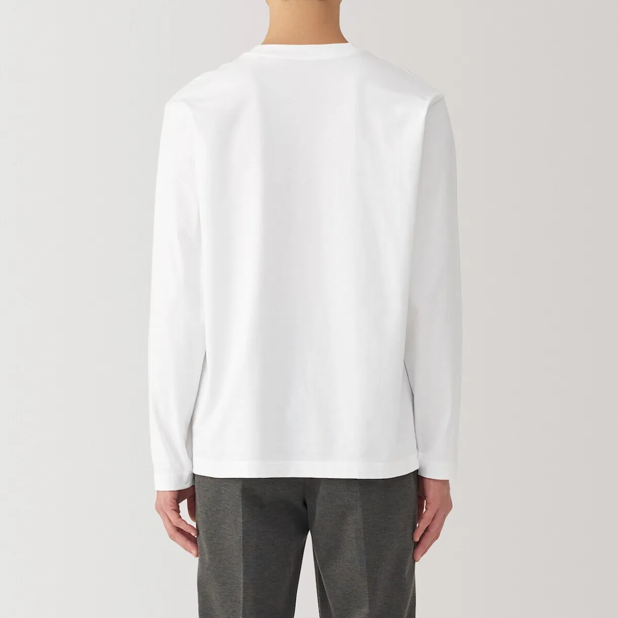 T‐shirt à manches longues en jersey pour homme