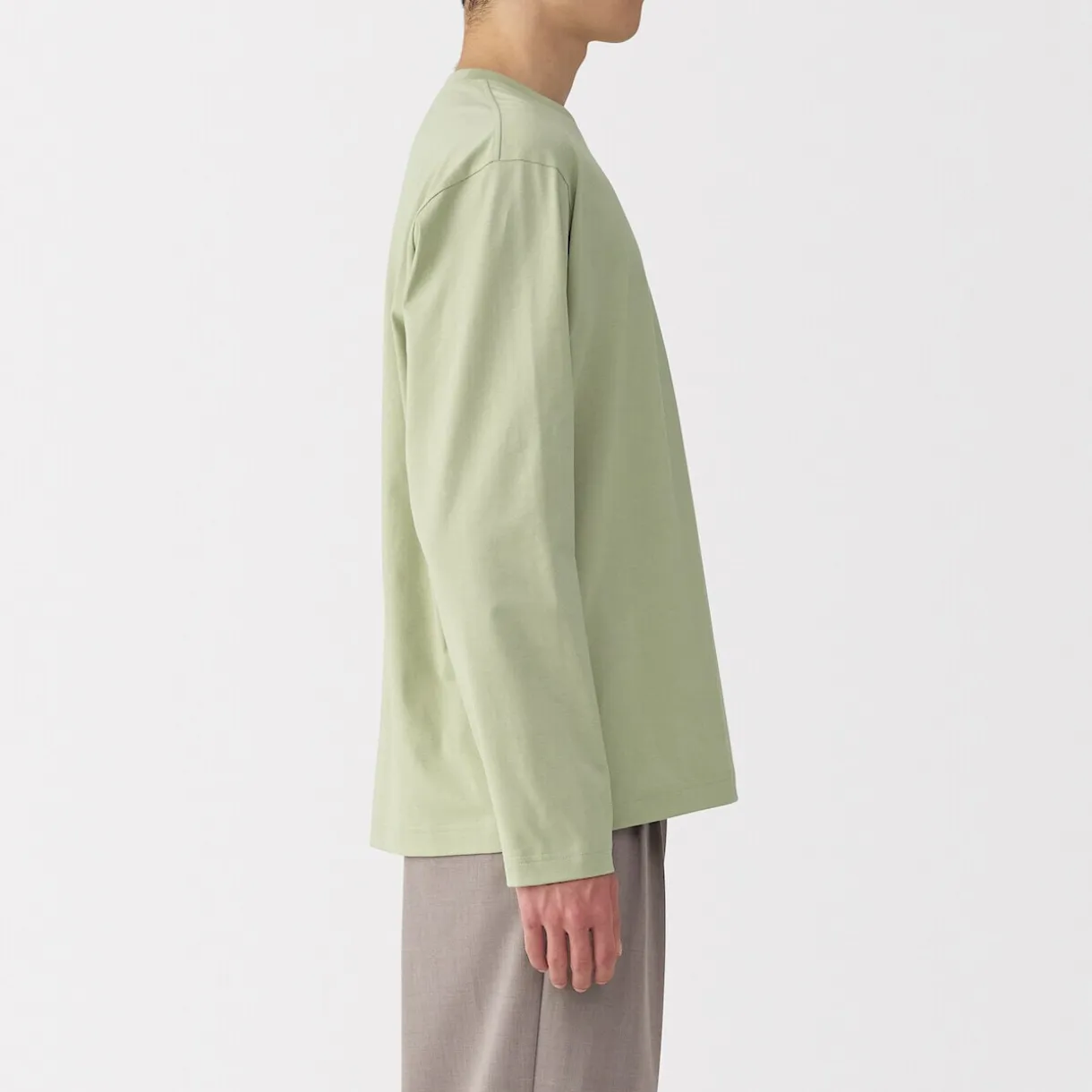 T‐shirt à manches longues en jersey pour homme