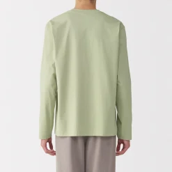 T‐shirt à manches longues en jersey pour homme