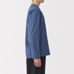 T‐shirt à manches longues en jersey pour homme