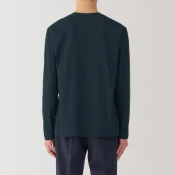 T‐shirt à manches longues en jersey pour homme