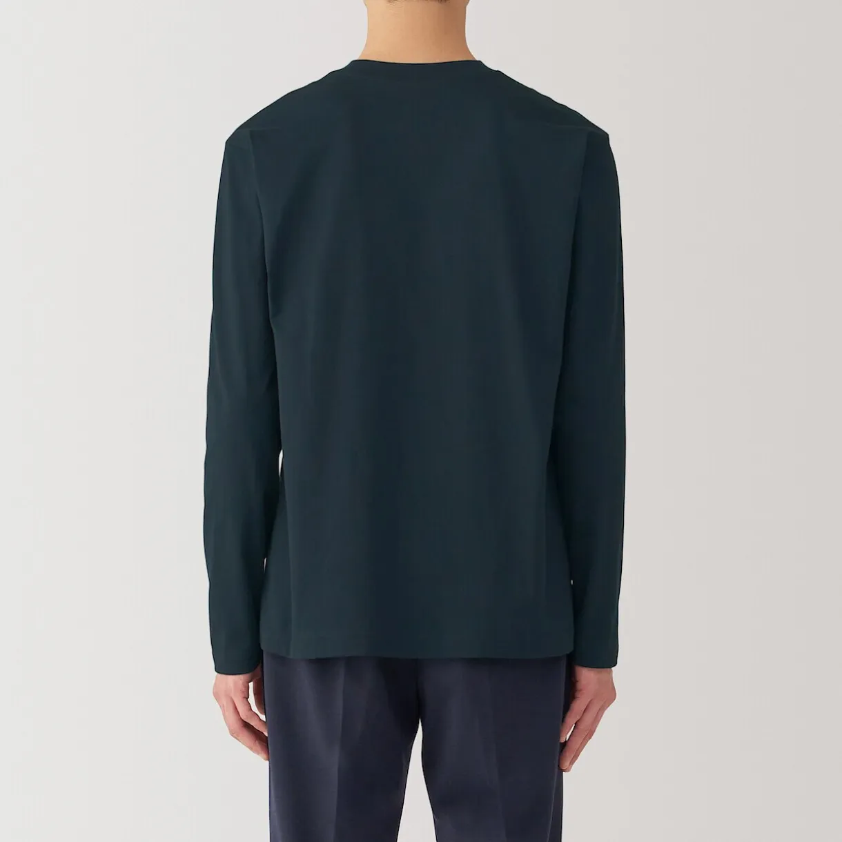 T‐shirt à manches longues en jersey pour homme