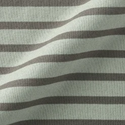 T‐shirt en coton épais manches longues col bateau pour femme