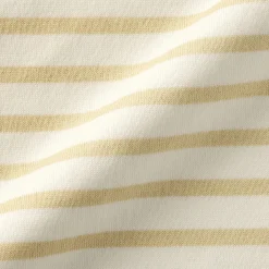 T‐shirt en coton épais manches longues col bateau pour femme