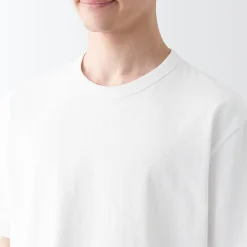 T‐shirt en jersey de coton épais manches courtes homme