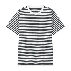T‐shirt en jersey de coton manches courtes homme
