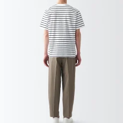 T‐shirt en jersey de coton manches courtes homme