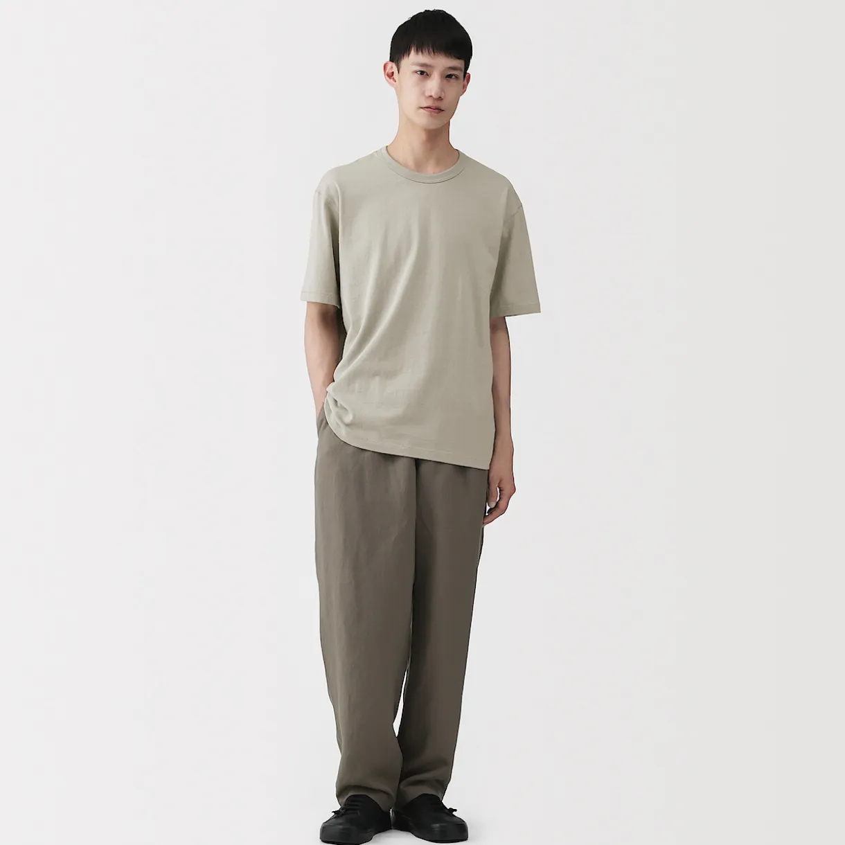 T-shirt en jersey de coton biologique pour homme