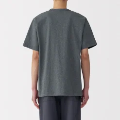 T‐shirt en jersey de coton épais manches courtes pour homme