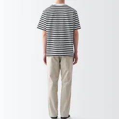 T‐shirt en jersey de coton épais manches courtes homme