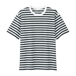 T‐shirt en jersey de coton épais manches courtes homme