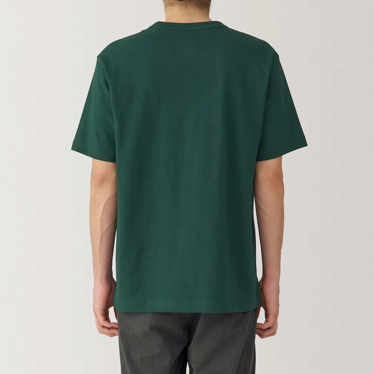 T‐shirt en jersey de coton épais manches courtes pour homme