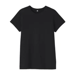 T‐shirt en lin et coton pour femme