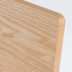 Tête de lit plateforme double en chêne