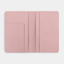 Étui de passeport en cuir recyclé - Rosa