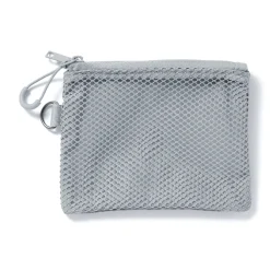 Étui en polyester à double fermeture éclair S