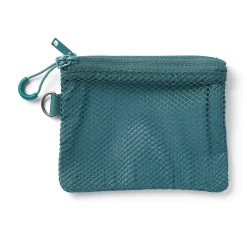 Étui en polyester à double fermeture éclair S