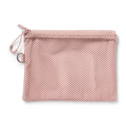 Étui en polyester à double fermeture éclair M